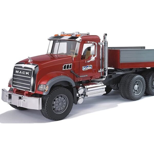 Bruder 1/16 Mack Granite Low Loader With Jcb 4Cx Backhoe Loader, Multicolour - Image 2