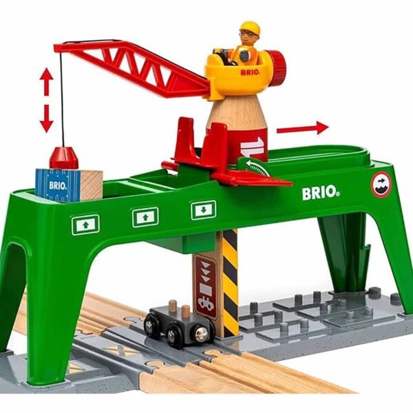 BRIO Crane - Container Crane (6 pieces) - Image 5