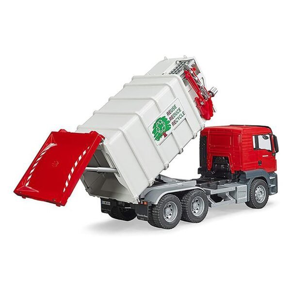 Bruder 1/16 MAN TGS Side Loading Garbage Truck - Image 4