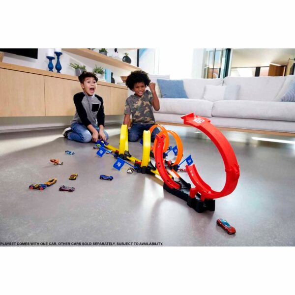 Hot Wheels Multi-Loop Raceoff Playset - Image 3