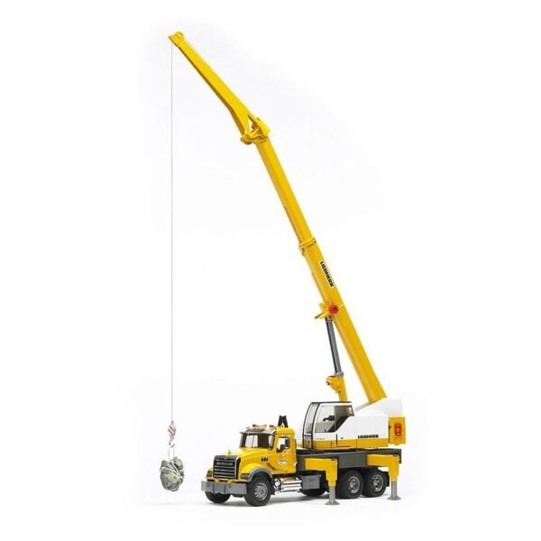 Bruder 1/16 MACK Granite Liebherr Crane Truck - Image 4