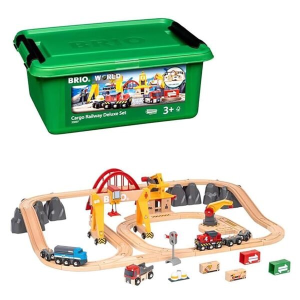BRIO 33097 Cargo Railway Deluxe Set - Image 4