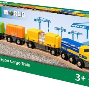 BRIO 33982 Three-Wagon Cargo Train