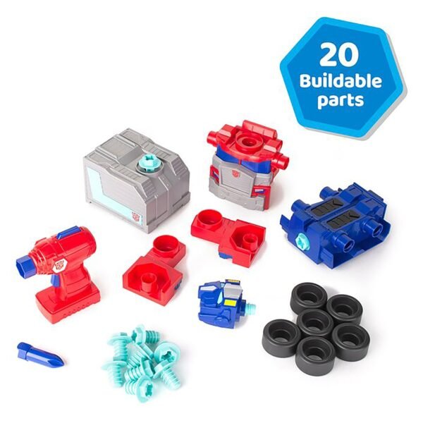 Transformers Build-A-Buddy 2-in-1 Optimus Prime - Image 3