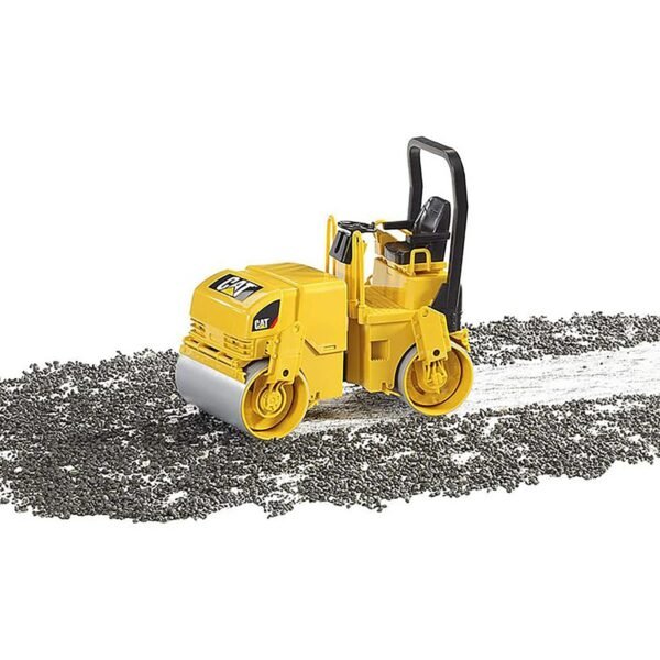 Bruder 1/16 Caterpillar Asphalt Drum Compactor - Image 3