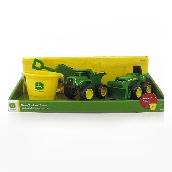 John Deere Sand Tractor & Dump Truck - Image 2