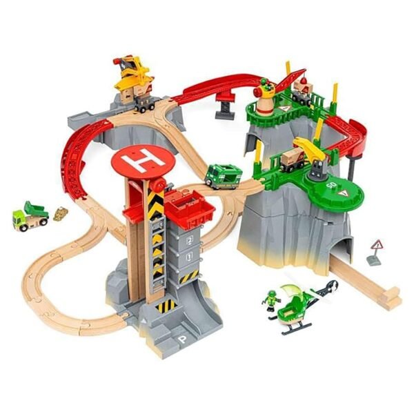 BRIO Cargo Mountain Set (32 pieces) - Image 3