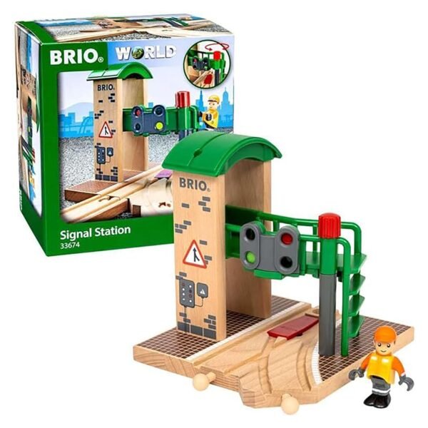 BRIO 33674 Railway Signal Station - Image 4