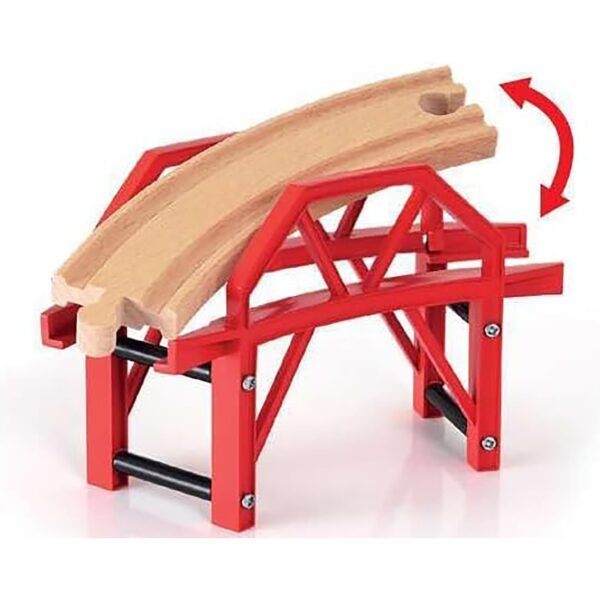 BRIO 33699 Curved Bridge Set - Image 3