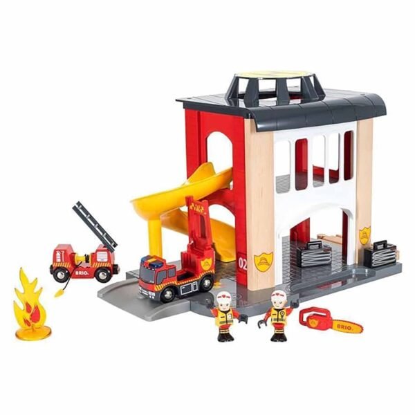 BRIO 33833 Fire Station Set - Image 4