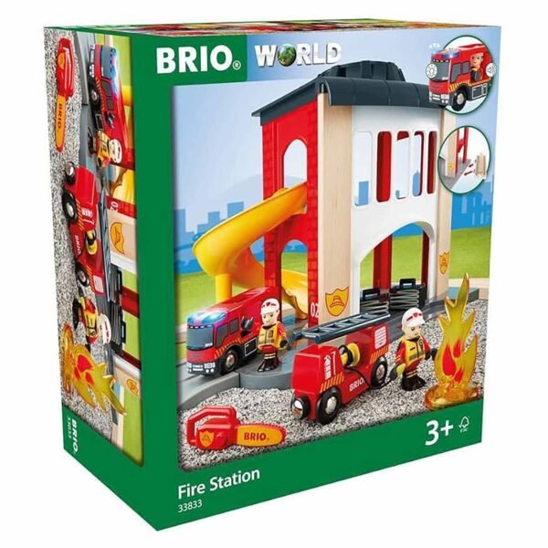BRIO 33833 Fire Station Set - Image 2