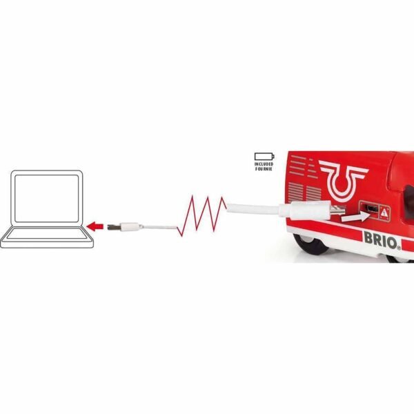 BRIO 33746 Travel Rechargeable Train - Image 3